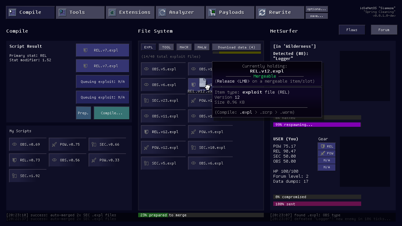 idlenet screenshot